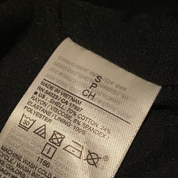 Old Navy Slim Fit Fitted Blazer black S NWT - Picture 6 of 7